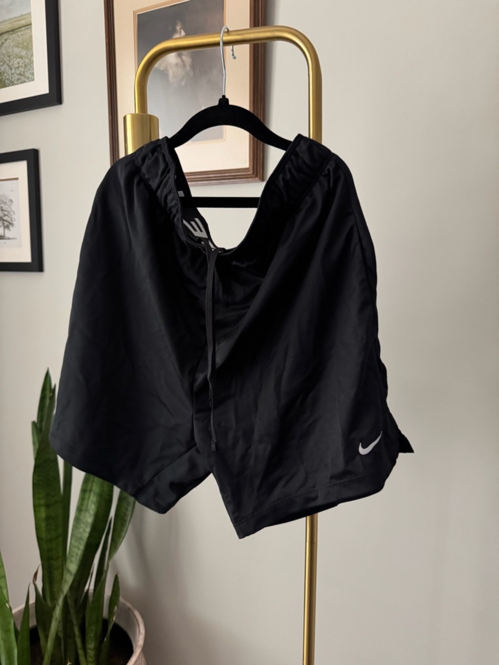 Nike Black Dryfit Athletic Shorts